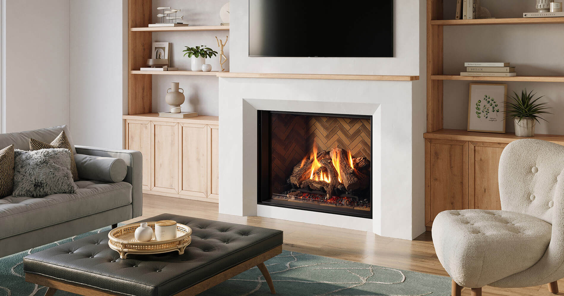 Regency-Gas-Fireplace-G1200 Regency Gas Fireplace G1200