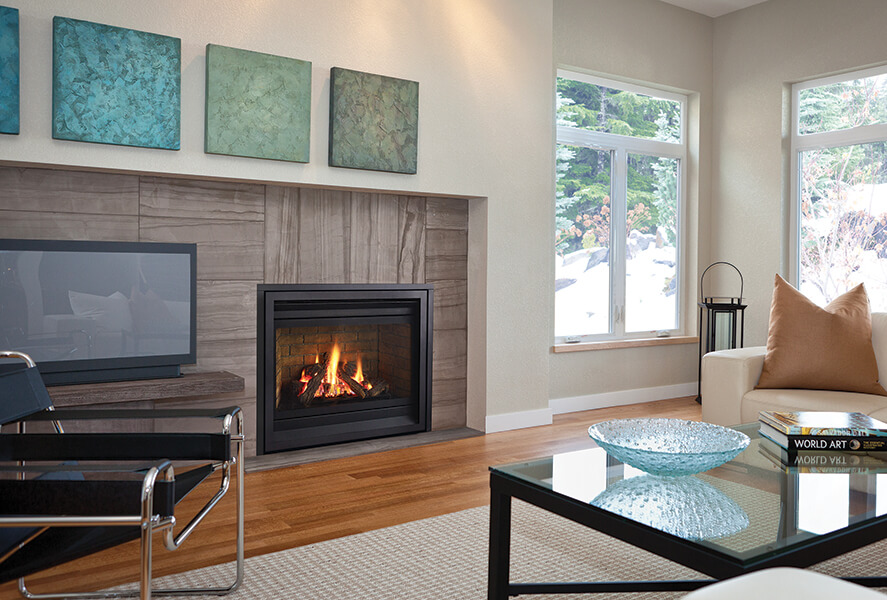Regency-Gas-Fireplace-P36-Black Regency Gas Fireplace P36